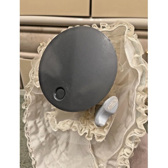 VINTAGE MINT #10 FRANKLIN HEIRLOOM 17" PORCELAIN DOLL WEDDING DRESS LACE FLOWERS - Picture 7 of 11